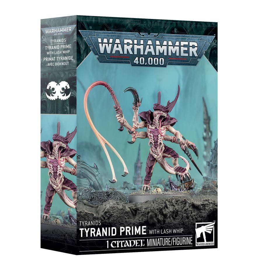tyranid card sleeves MTG (017) Tyranid Universes Beyond: Warhammer 40,000 1 life tracker + 1 deck box Tyranid Prime with Lash Whip