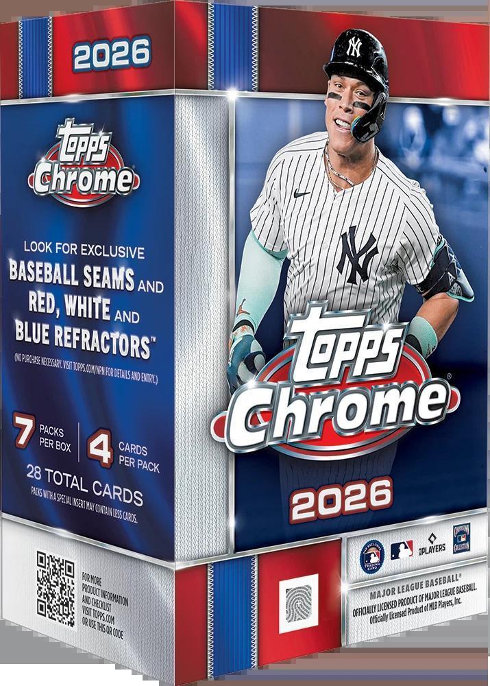 2026 Topps Chrome Baseball Blaster Box
