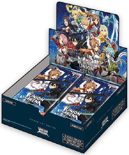 UNION ARENA SWORD ART SWORD ART ONLINE (SAO) BOOSTER BOX Champion Card Collector UNION ARENA SWORD ART SWORD ART ONLINE (SAO) BOOSTER BOX Champion Card Collector