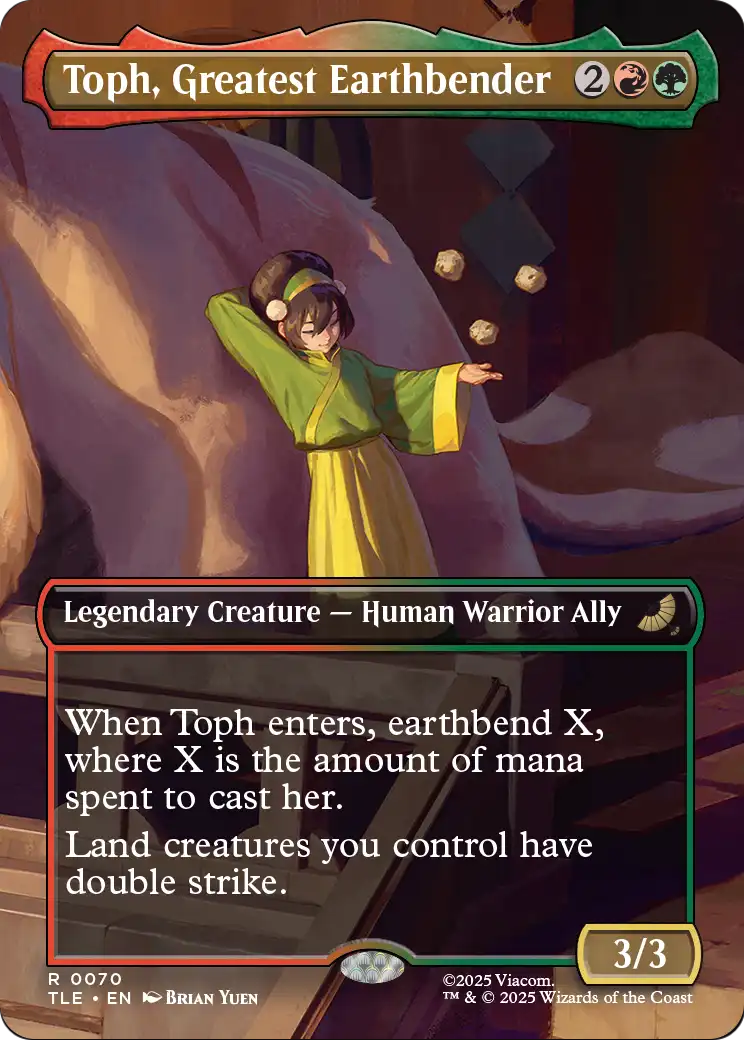 Toph, Greatest Earthbender