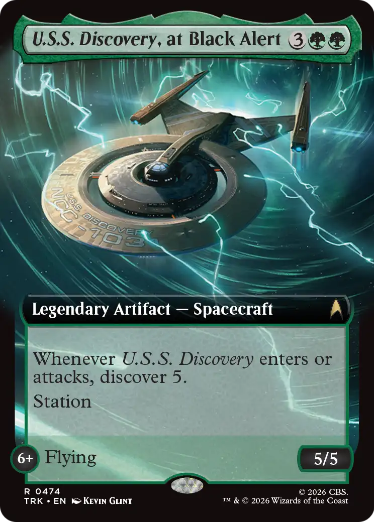 U.S.S. Discovery, at Black Alert