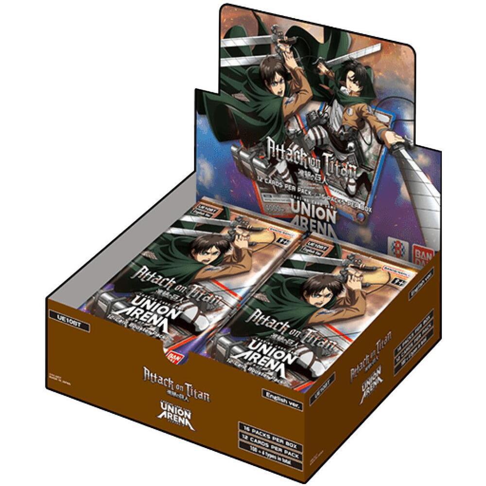Attack on Titan Booster Box releases 8/29