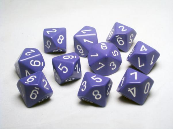 Chessex 10 Die Set