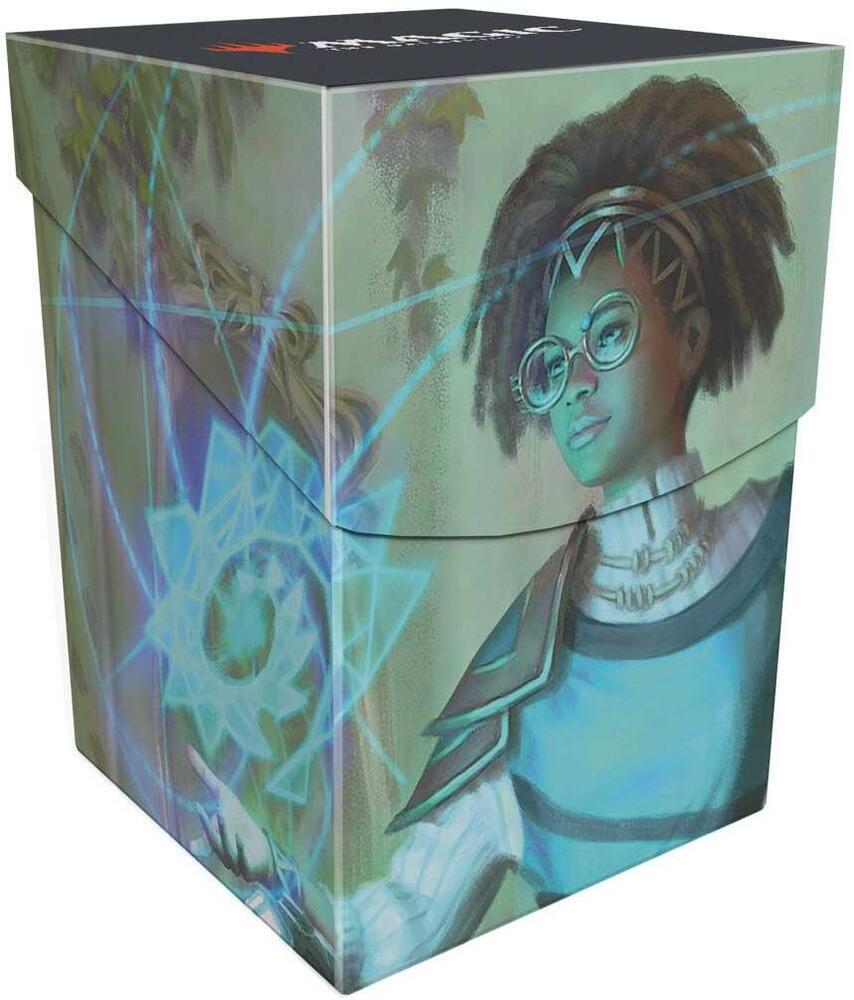 Deckbox: PRO 100+ MTG- Duskmourn- Zimone, Mystery Unraveler