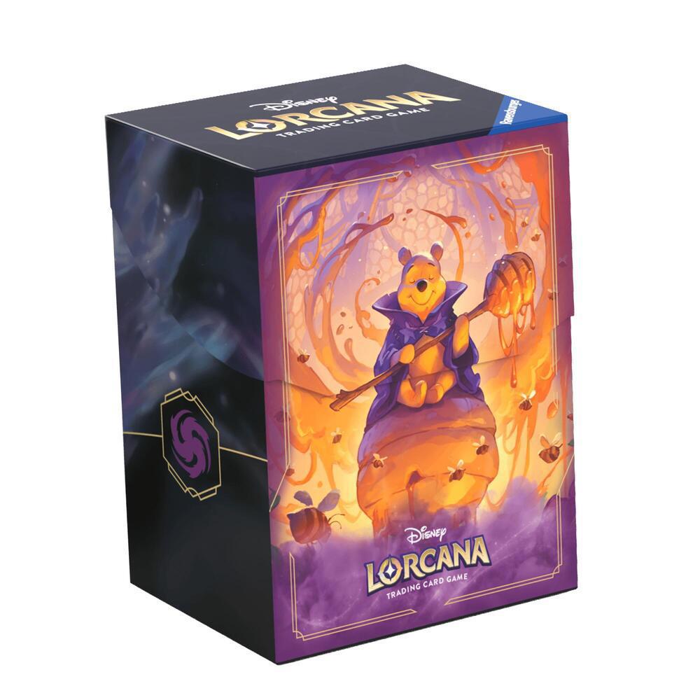 LORCANA TCG AZURITE SEA DECK BOX POOH