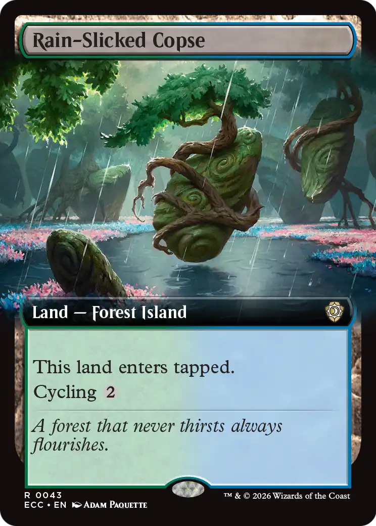 Rain-Slicked Copse (Extended Art)