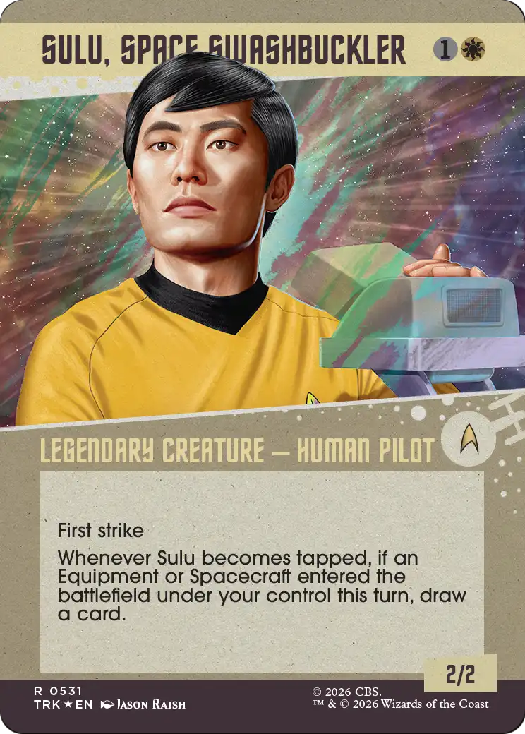Sulu, Space Swashbuckler