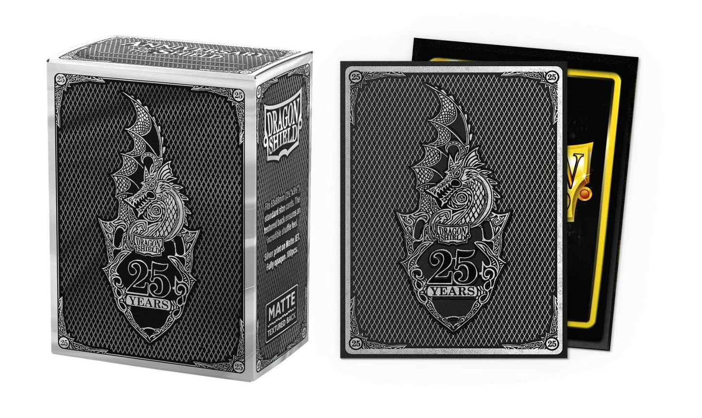 DRAGON SHIELD 100CT BOX ART SLEEVES 25TH ANNIVERSARY
