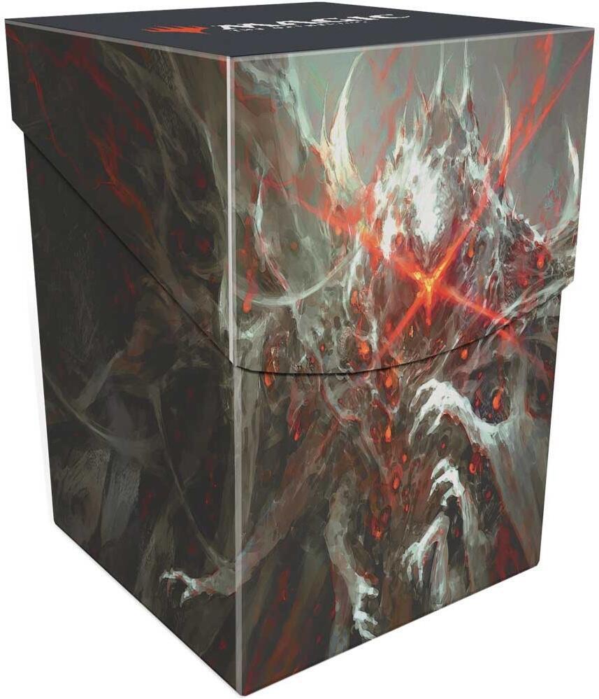 Deckbox: PRO 100+ MTG- Duskmourn- Valgavoth, Harrower of Souls Champion Card Collector Deckbox: PRO 100+ MTG- Duskmourn- Valgavoth, Harrower of Souls Champion Card Collector