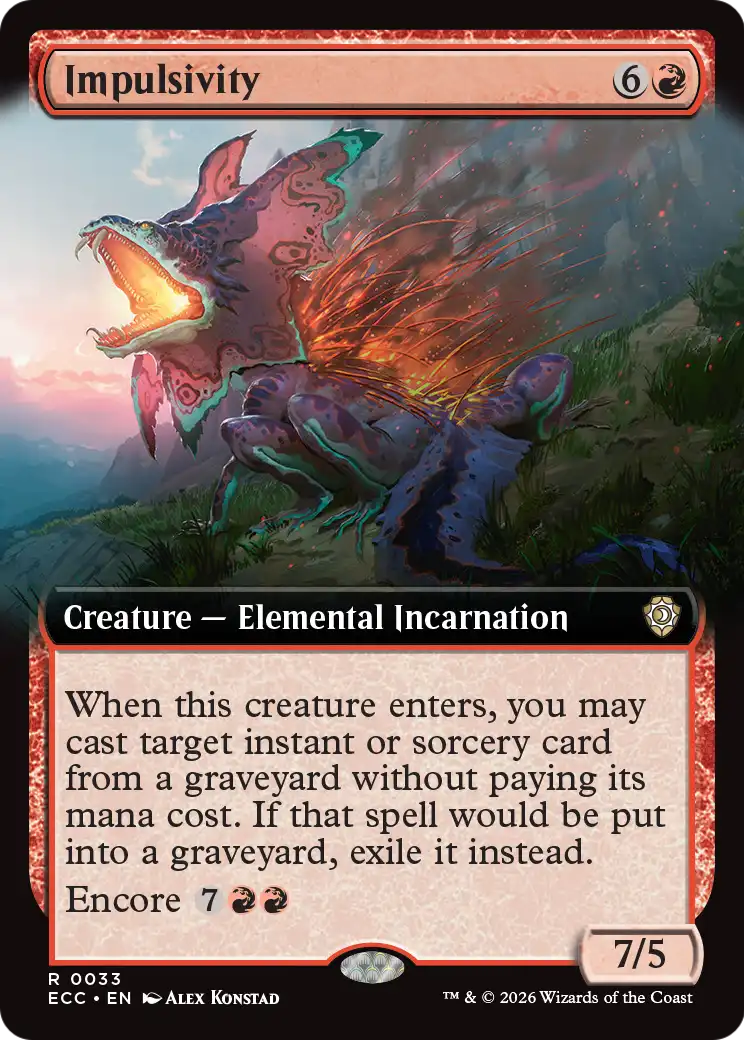 Impulsivity (Extended Art)