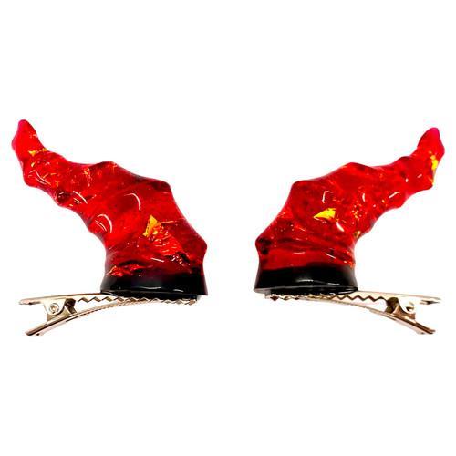 Draconic Adornments Hair Clips
