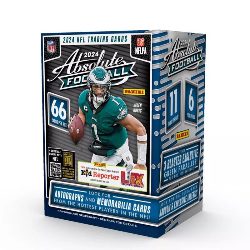 2024 Panini Absolute NFL Trading Card Box Blaster Box