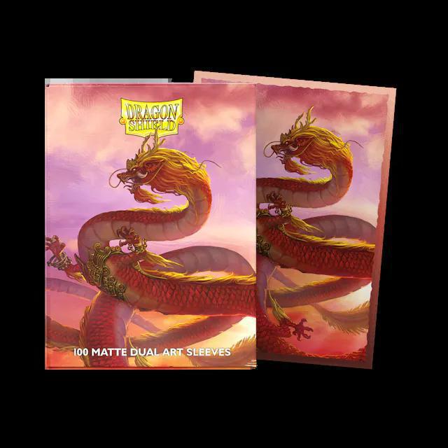 100 Count Matte Dual Art Dragon Shield Sleeves
