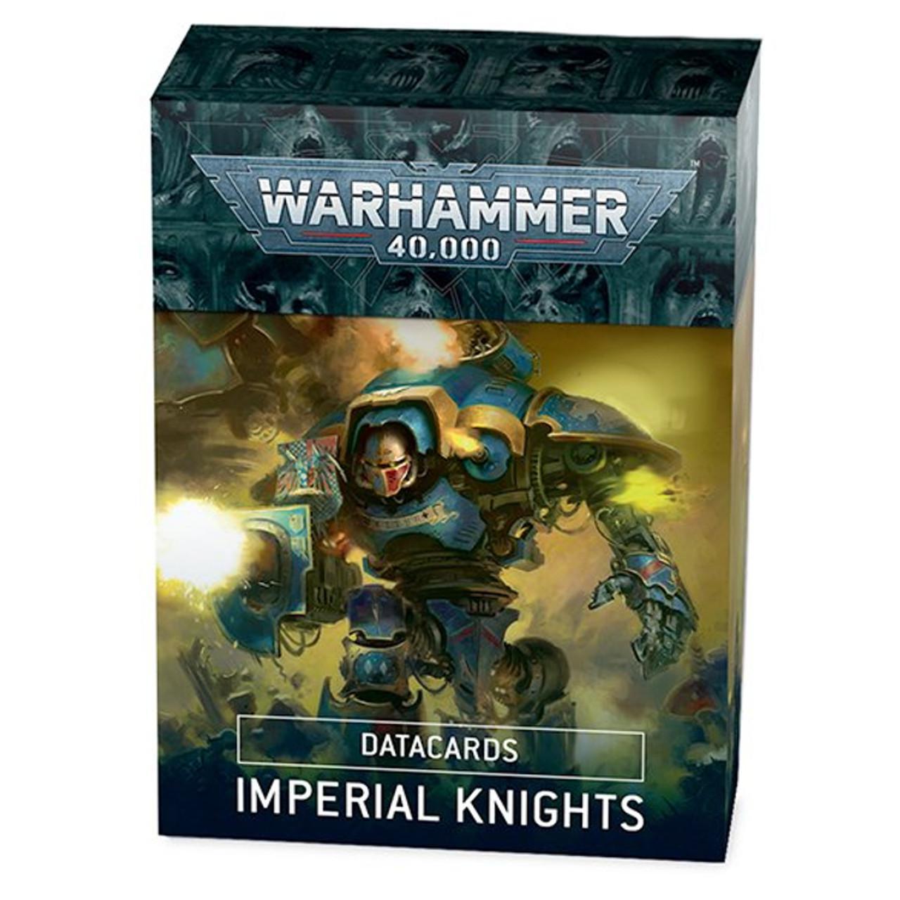 DATACARDS: IMPERIAL KNIGHTS (ENGLISH)
