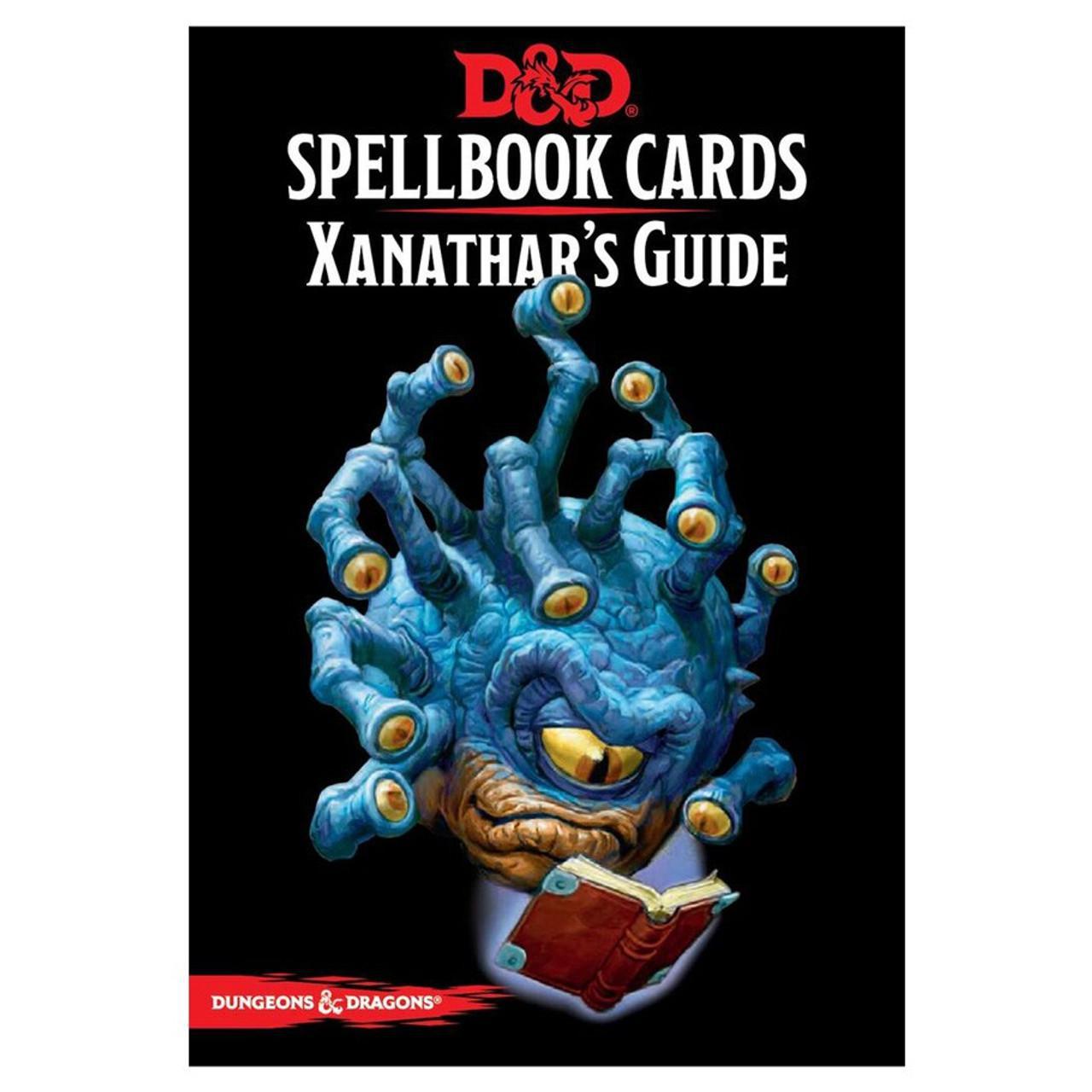 D&D Spellbook Cards: Xanathar's Guide to Everything