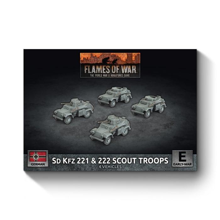 Sd Kfz 222 / 221 Scout Troop