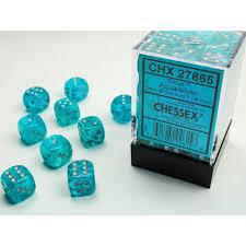 36 Count D6 Cirrus Chessex Dice Cube