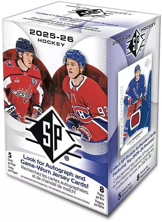 2025/26 UPPER DECK SP AUTHENTIC HOCKEY BLASTER