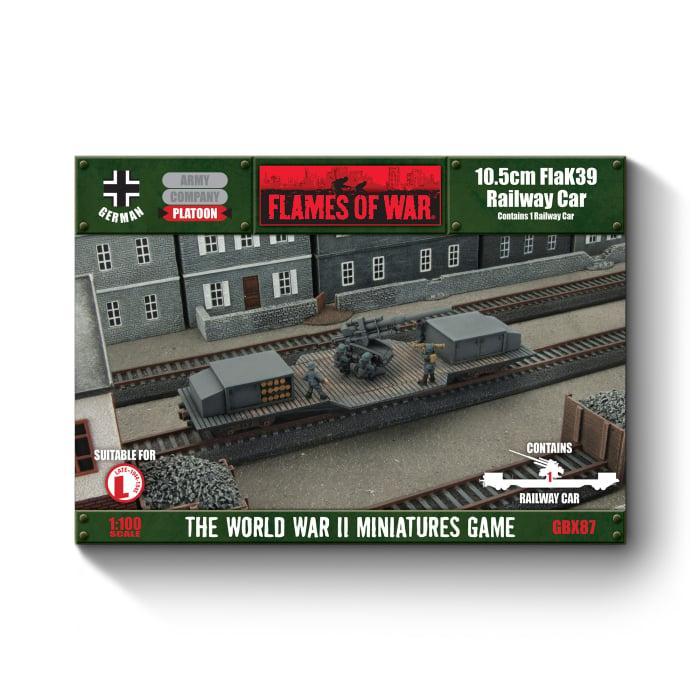 10.5cm FlaK Railway Car