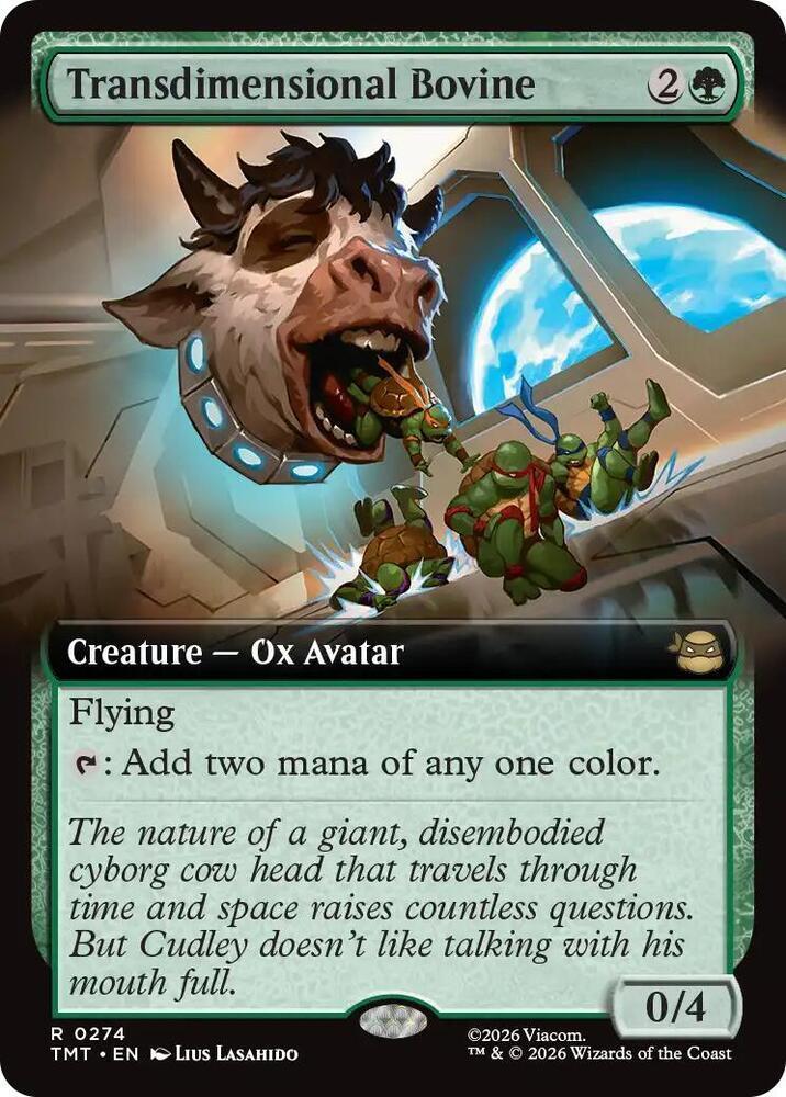 Transdimensional Bovine