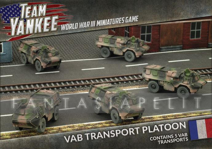 French VAB Transport Platoon
