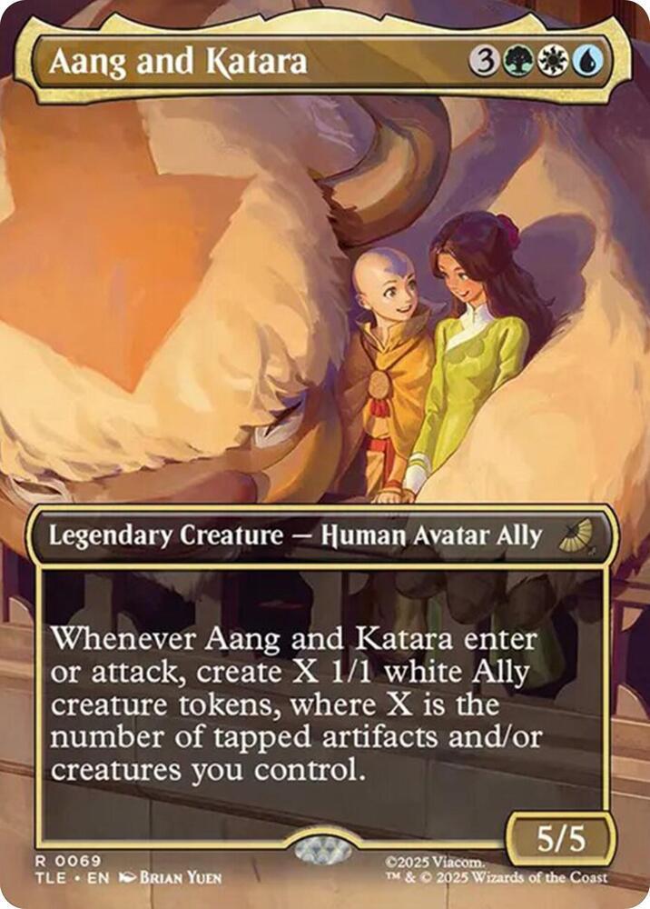 Aang and Katara