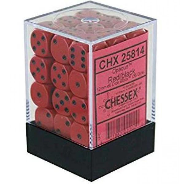 36 Count D6 Opaque Chessex Dice Cube