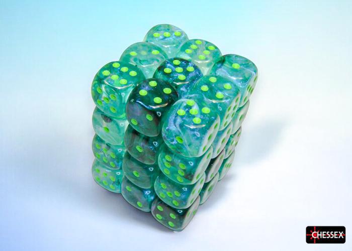36 Count D6 Borealis Chessex Dice Set