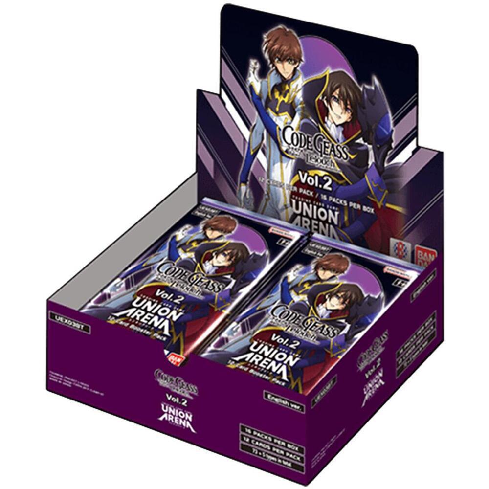 Code Geass Booster Box releases 8/29