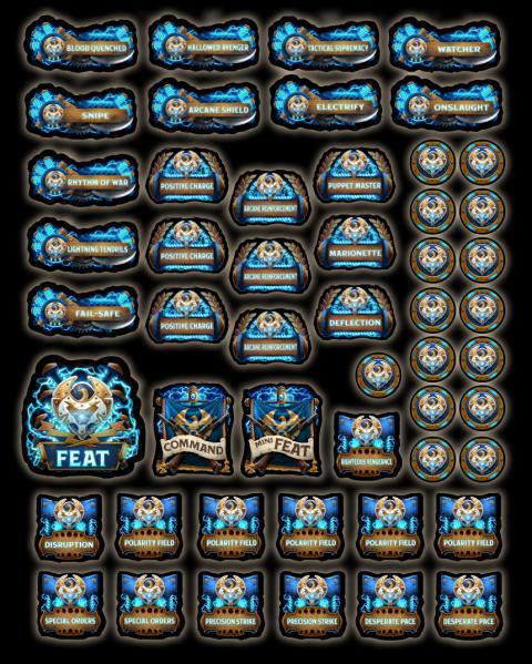 STORM LEGION MK4 Full Token set (Limited Edition)