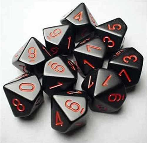 Chessex 10 Die Set