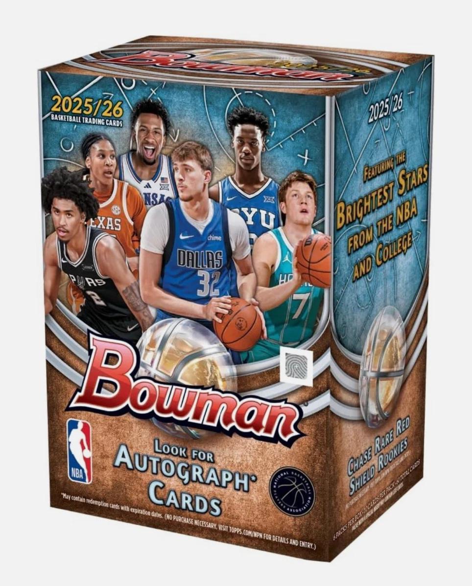 2025/26 Bowman Basketball Blaster Box