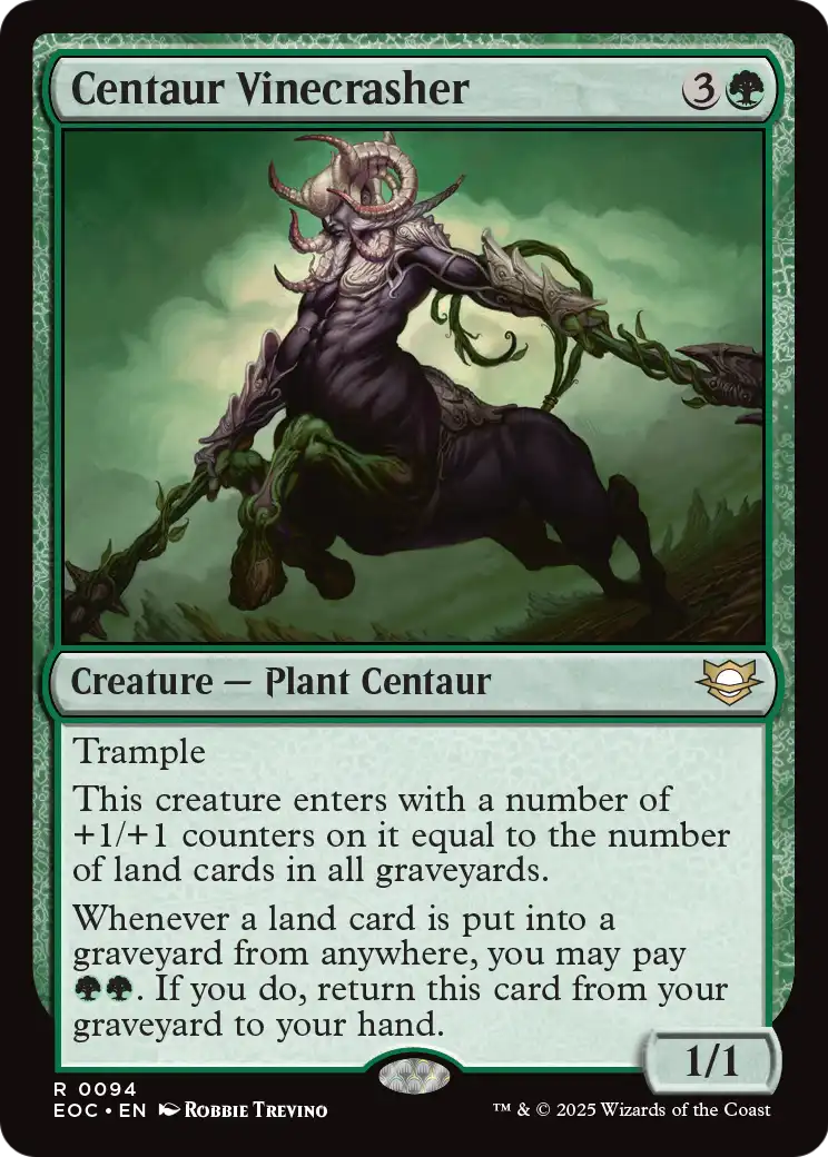 Centaur Vinecrasher