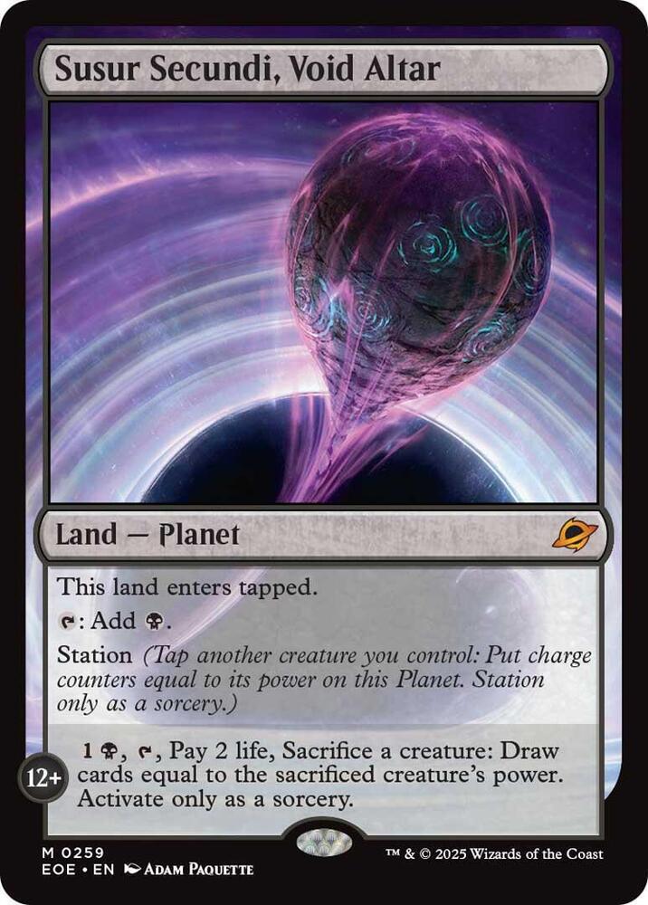 Susur Secundi, Void Altar