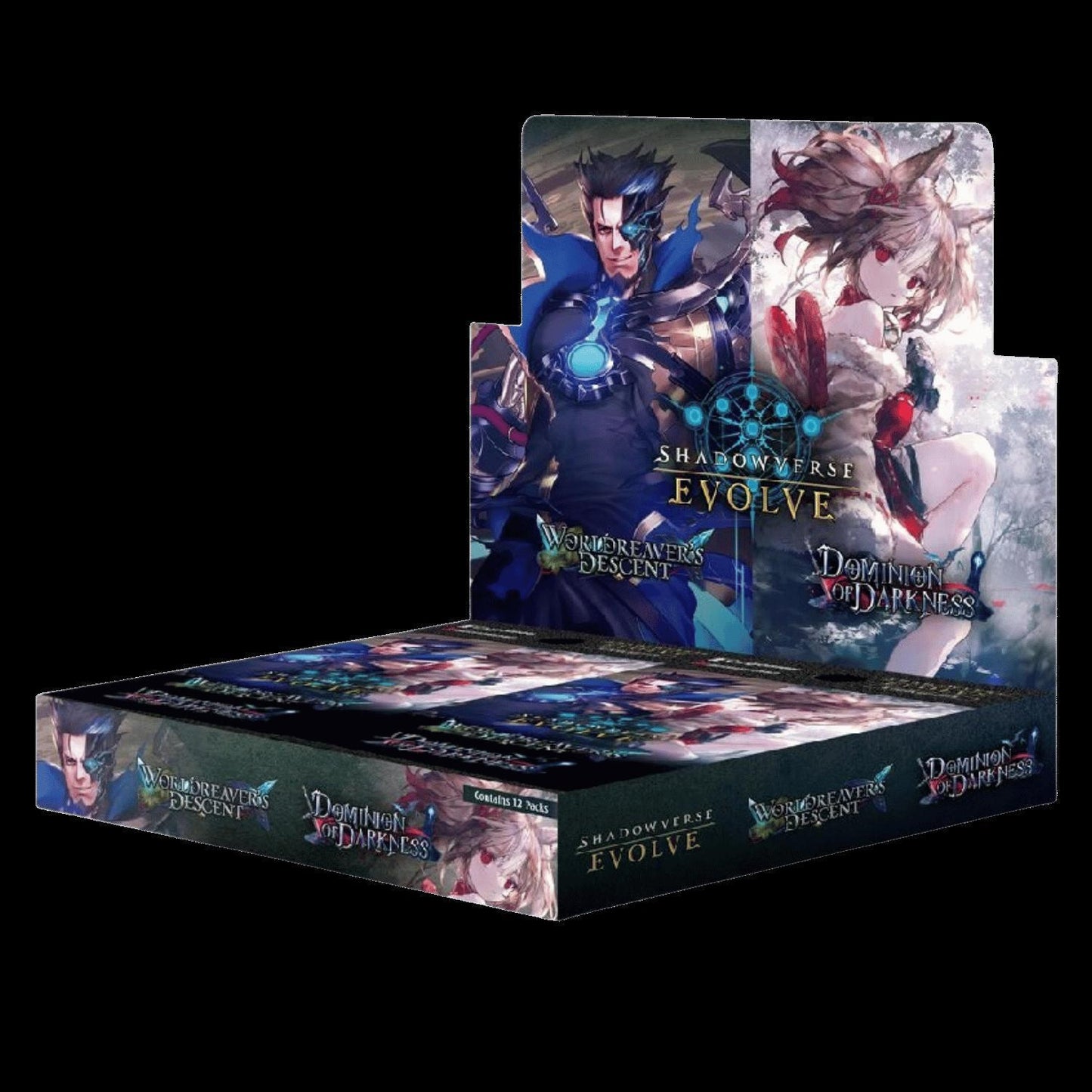 Shadowverse Evolve Worldreaver's Descent & Dominion of Darkness Combined Booster Box