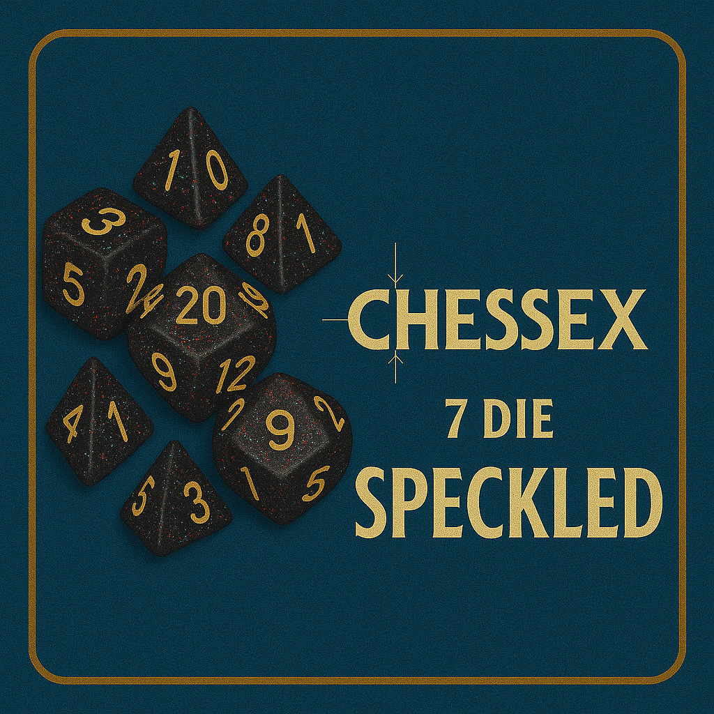 7 Die Speckled Chessex Set