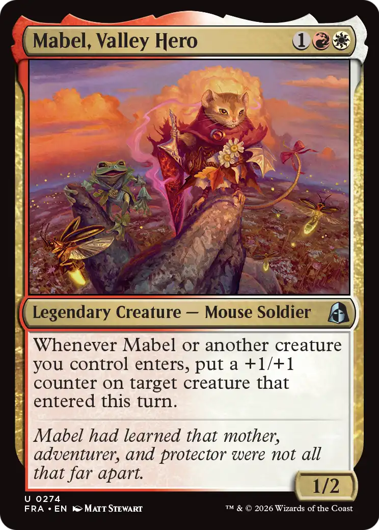 Mabel, Valley Hero