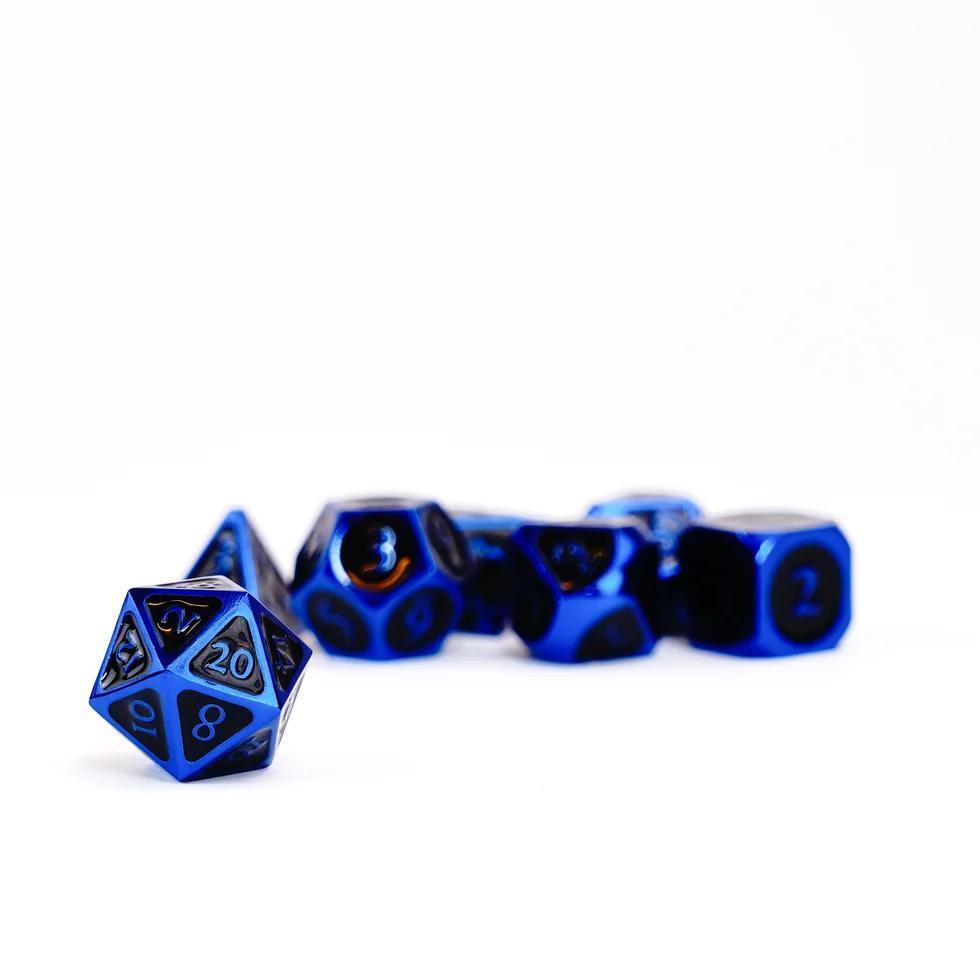 FanRoll Metal 7 Dice Set