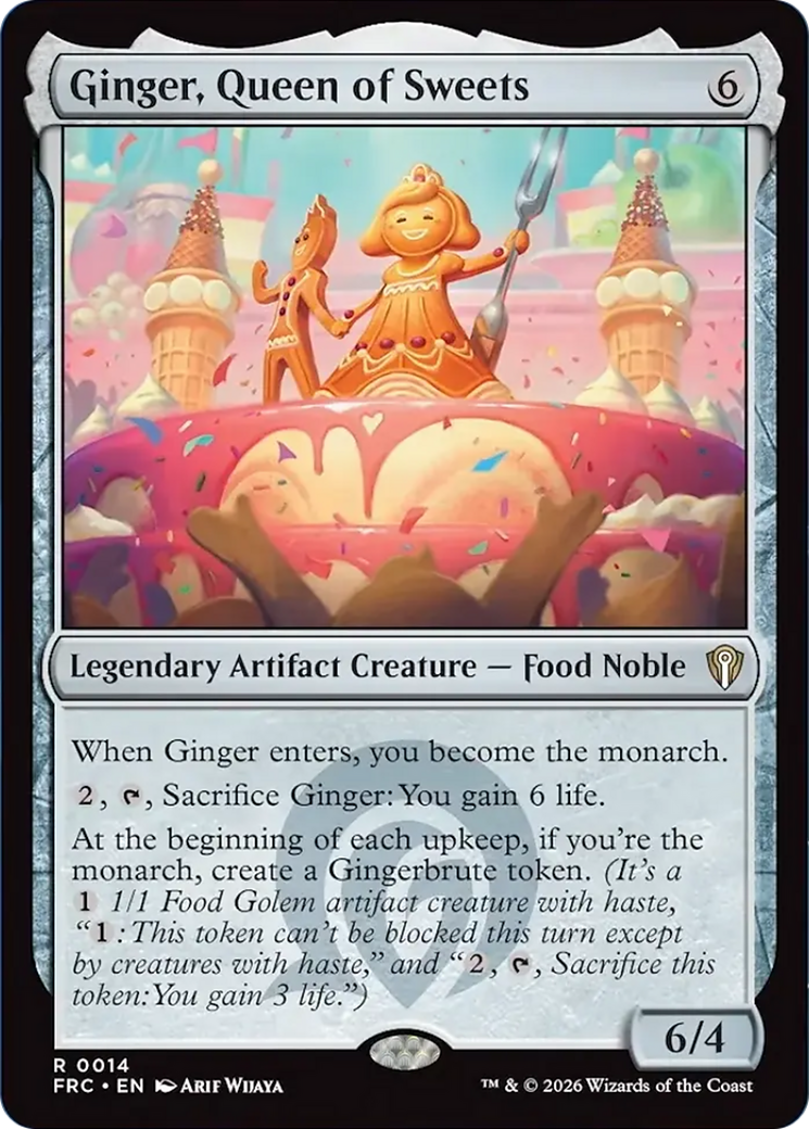 Ginger, Queen of Sweets