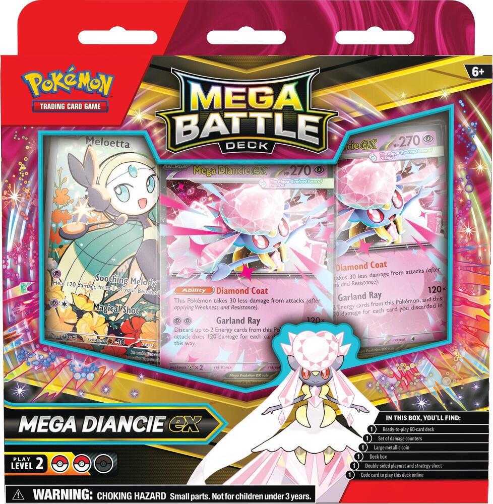 PKMN MEGA GENGAR/DIANCIE EX MEGA BATTLE DECK