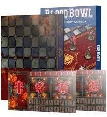 Blood Bowl: Vampire Pitch - Double-Side Pitch And Dugouts