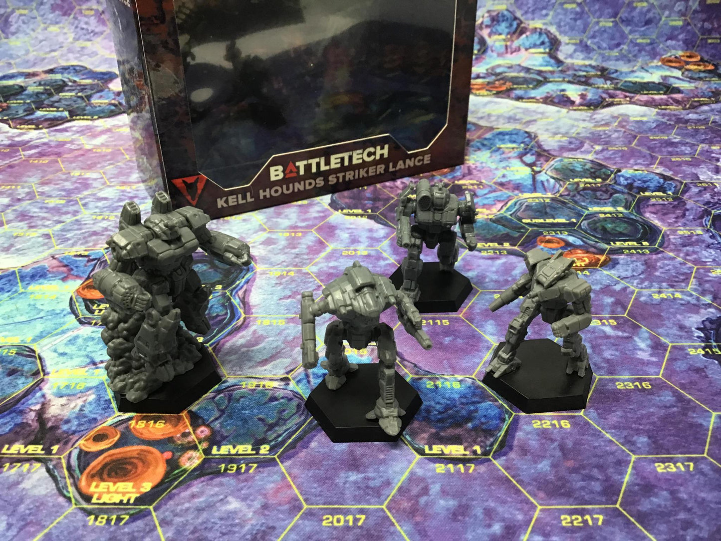 Kell Hounds Striker Lance BattleTech: Mini Force Pack