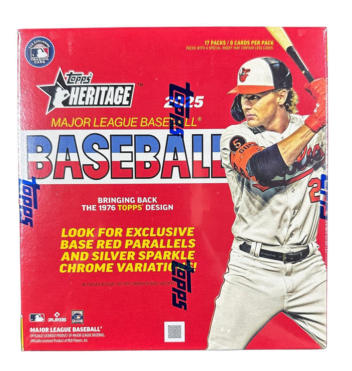 2025 Topps Heritage Baseball - Mega Box