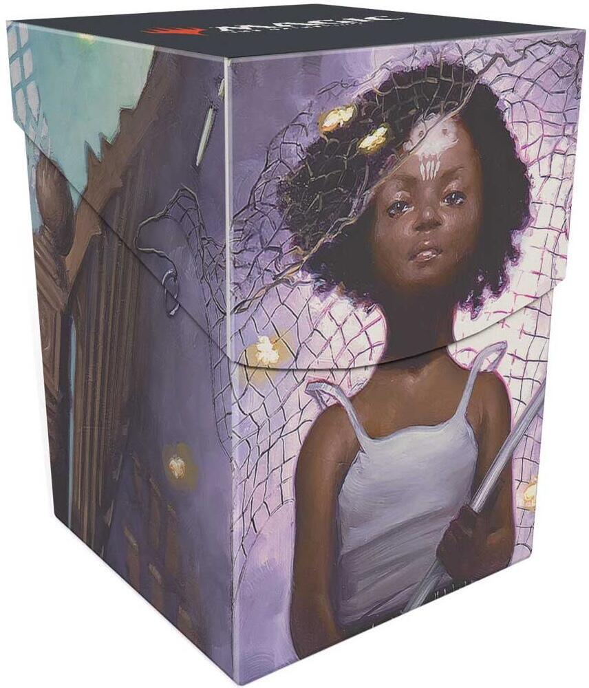 Deckbox: PRO 100+ MTG- Duskmourn- Aminatou, Veil Piercer