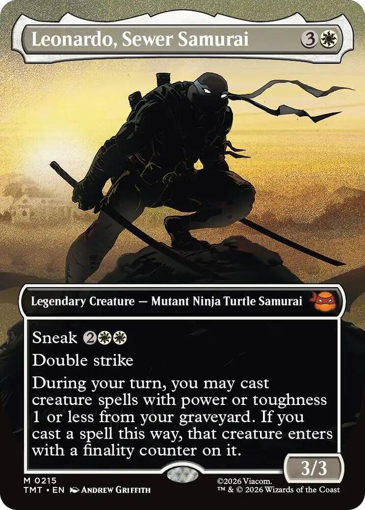 Leonardo, Sewer Samurai