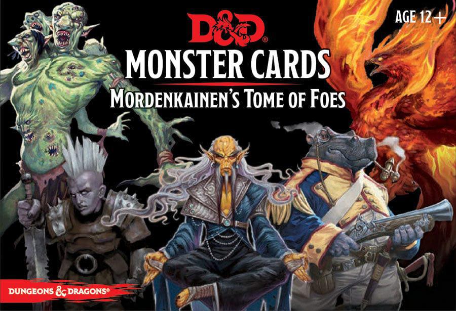 D&D Monster Cards: Mordenkainen's Tome of Foes