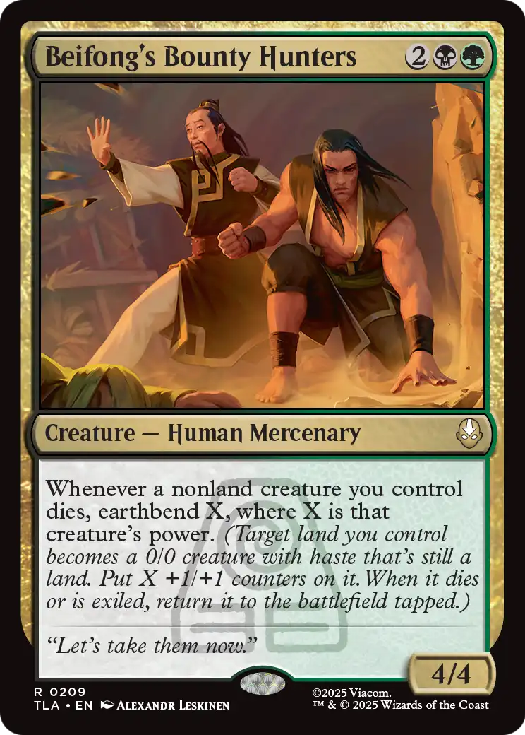 Beifong's Bounty Hunters