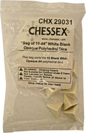 10d4 Opaque: Blank White