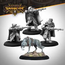 Winter Korps Snipers and Hunting Dog