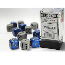12 Count D6 Opaque Chessex Dice Cube